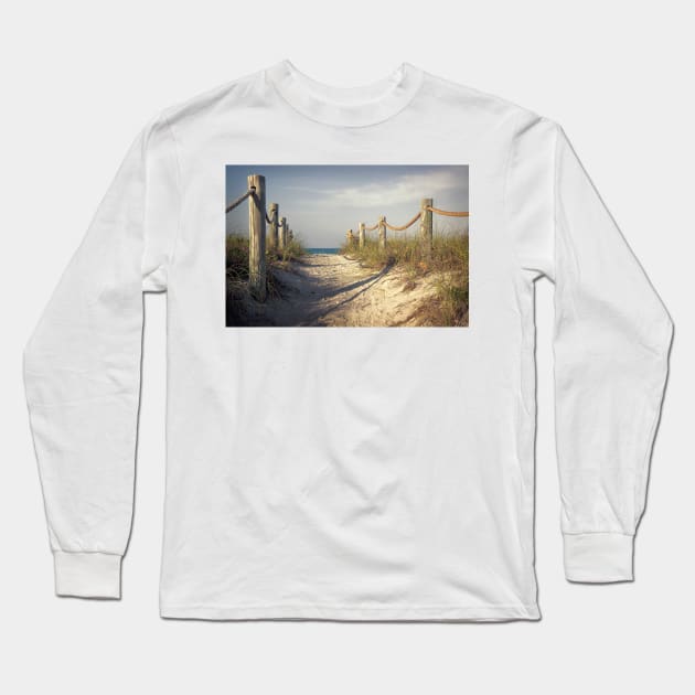 Steps from Paradise Long Sleeve T-Shirt by StacyWhite